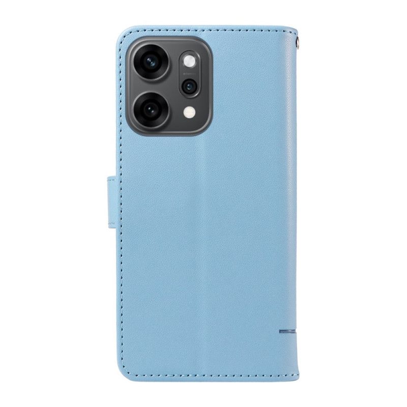 Læder Cover Oppo Reno 14 Pro 5g Telefon Etui Grafisk Katterem