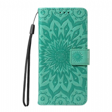 Læder Cover Oppo Reno 14 Pro 5g Telefon Etui Mandala