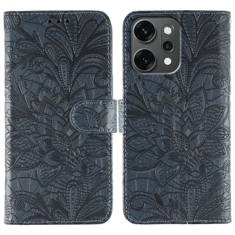 Læder Cover Oppo Reno 14 Pro 5g Telefon Etui Mandala-design