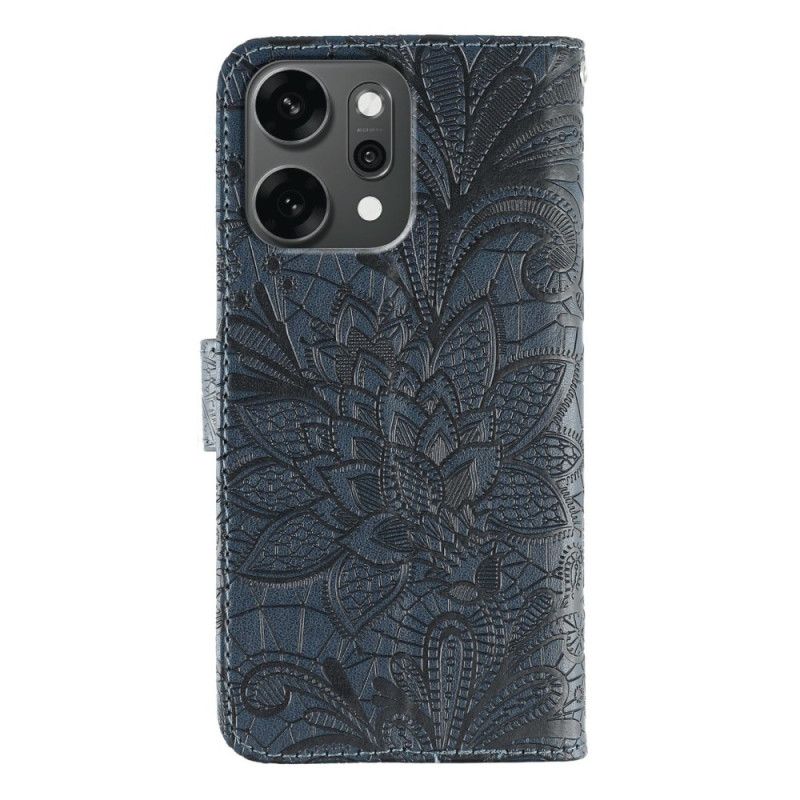 Læder Cover Oppo Reno 14 Pro 5g Telefon Etui Mandala-design