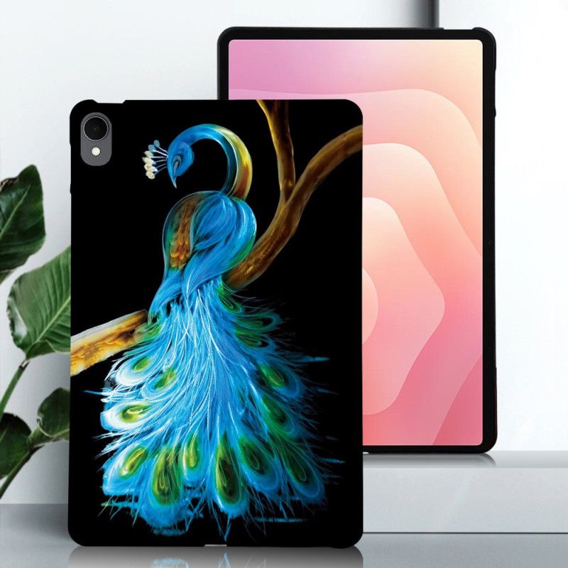 Cover Samsung Galaxy Tab S11 Påfugl