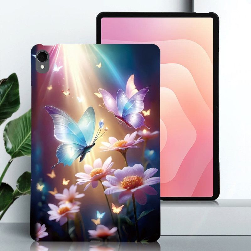 Cover Samsung Galaxy Tab S11 Sommerfugle I Lyset