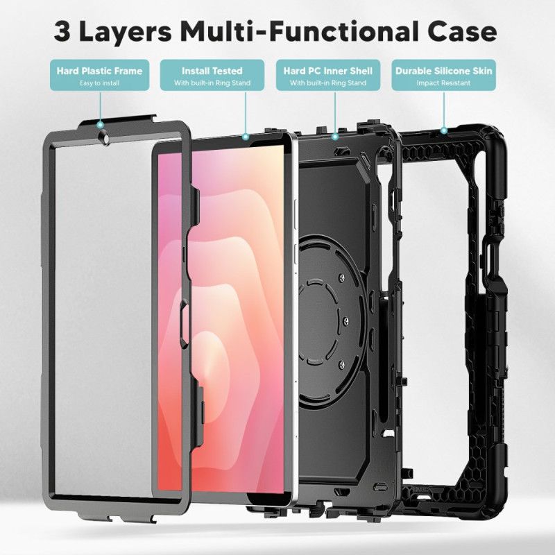Cover Samsung Galaxy Tab S11 Telefon Etui Robust Med Skulderrem