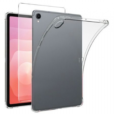 Cover Samsung Galaxy Tab S11 Transparent Med Hærdet Glasskærmbeskytter