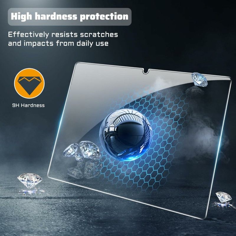 Cover Samsung Galaxy Tab S11 Transparent Med Hærdet Glasskærmbeskytter