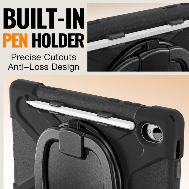 Cover Samsung Galaxy Tab S11 Tredobbelt Beskyttelse Med Ringholder