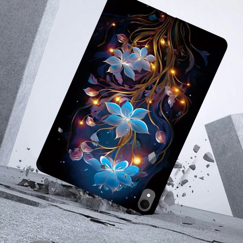 Cover Til Samsung Galaxy Tab S11 Blå Blomster