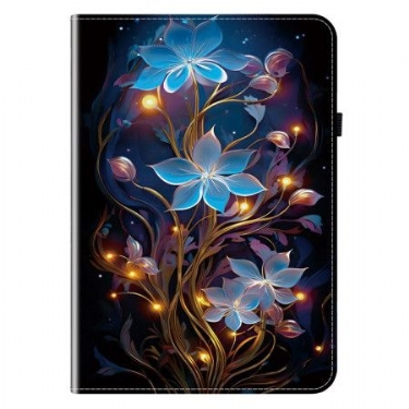 Etui Samsung Galaxy Tab S11 Blå Blomster