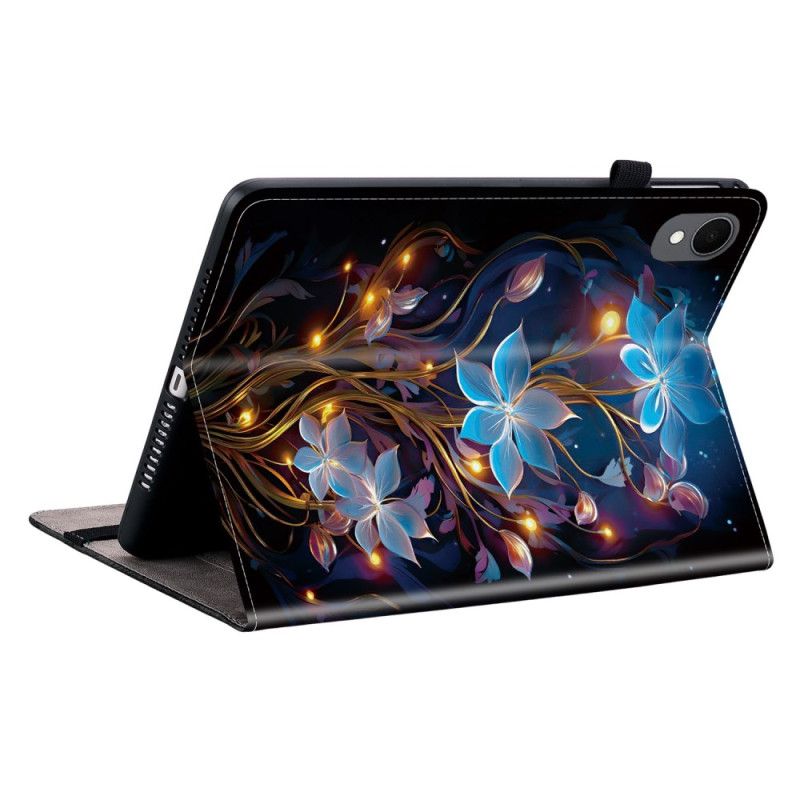 Etui Samsung Galaxy Tab S11 Blå Blomster