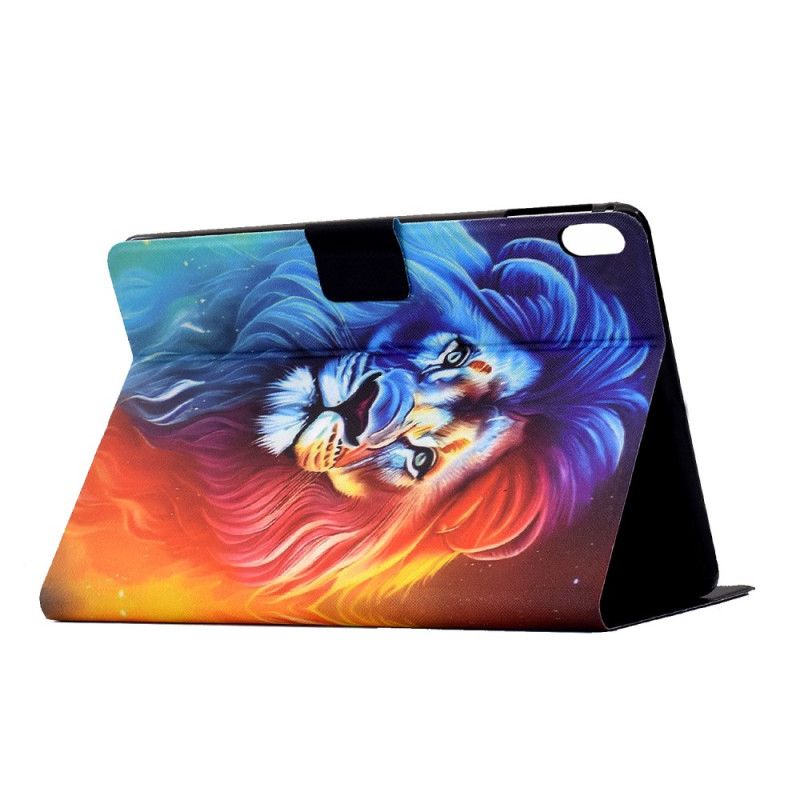 Flip Cover Samsung Galaxy Tab S11 Farvet Løve
