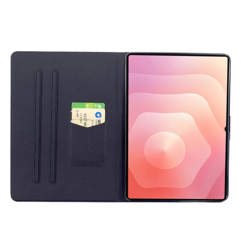 Flip Cover Samsung Galaxy Tab S11 Kunstnerisk Kat