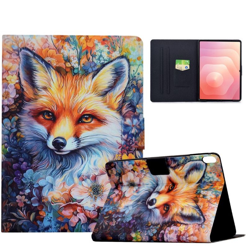 Flip Cover Til Samsung Galaxy Tab S11 Rævemaleri