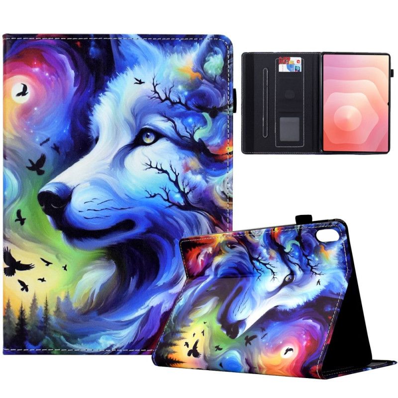 Flip Cover Til Samsung Galaxy Tab S11 Ulv I Stjerner