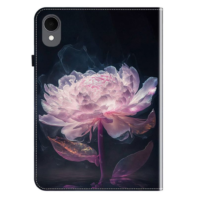 Læder Cover Samsung Galaxy Tab S11 Telefon Etui Lilla Pæon