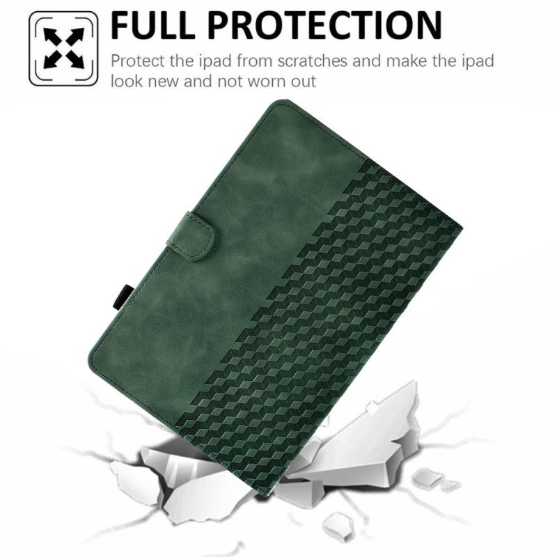 Læder Cover Samsung Galaxy Tab S11 Telefon Etui Ruskindskanteffekt