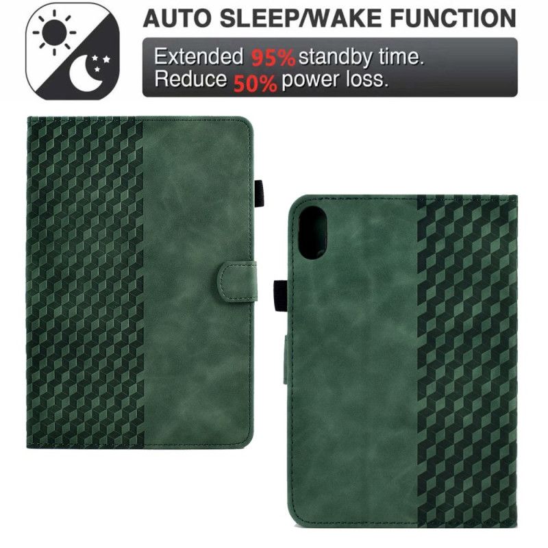 Læder Cover Samsung Galaxy Tab S11 Telefon Etui Ruskindskanteffekt