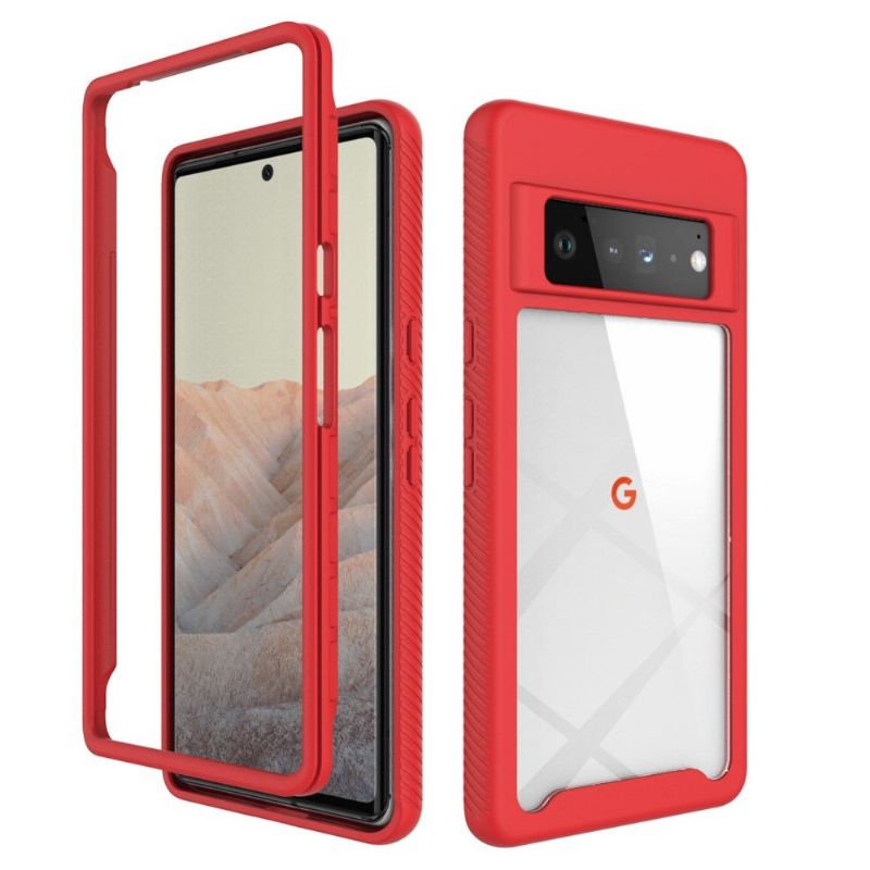 Cover Google Pixel 6 Pro Hybrid Klar Ryg Stødsikker