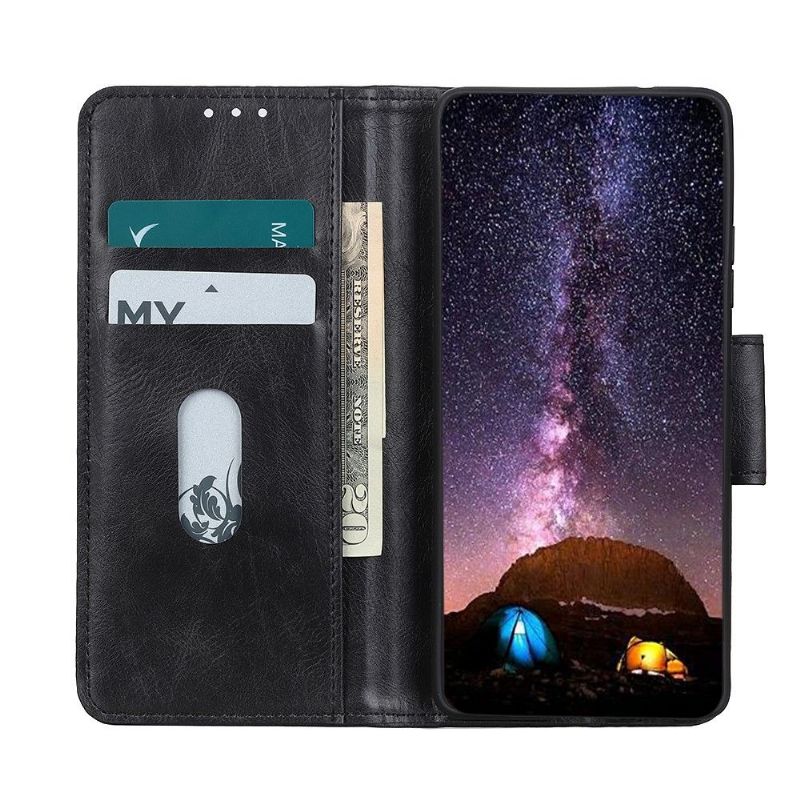 Flip Cover Google Pixel 6 Pro Anti-fald Læder Cover Foliostativ I Imiteret Læder