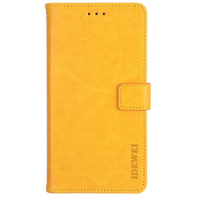 Flip Cover Google Pixel 6 Pro Læder Cover Idewei Folio Lædereffekt