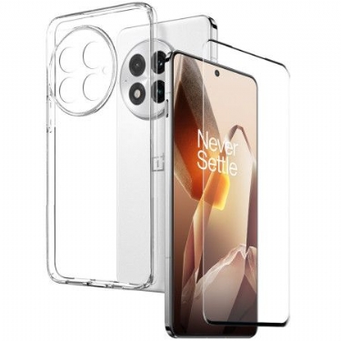 Cover Oneplus 13 2-i-1 Klar Skærmbeskytter Med Hærdet Glas