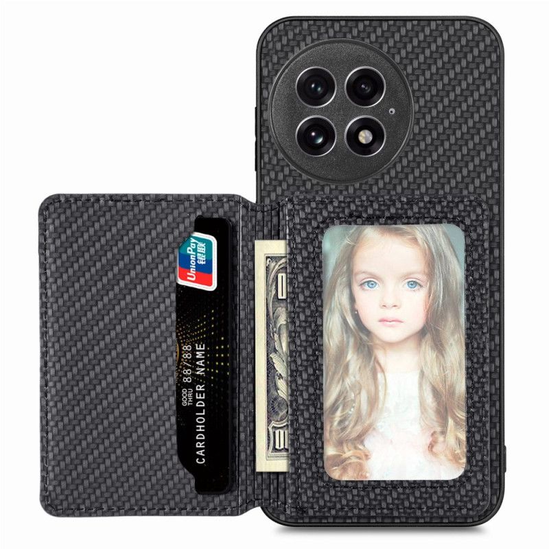 Cover Oneplus 13 Magnetisk Kortholder I Kulfiber