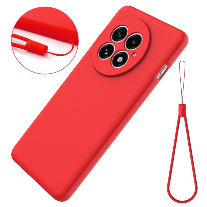 Cover Oneplus 13 Telefon Etui Flydende Silikone Med Rem
