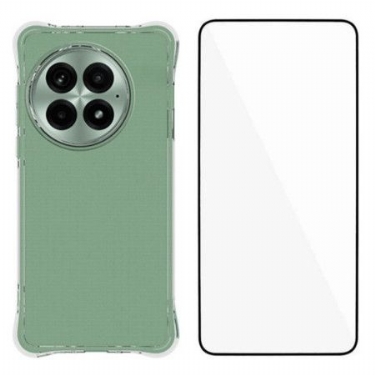 Cover Oneplus 13 Telefon Etui Forstærket Klar Skærmbeskytter Med Hærdet Glas