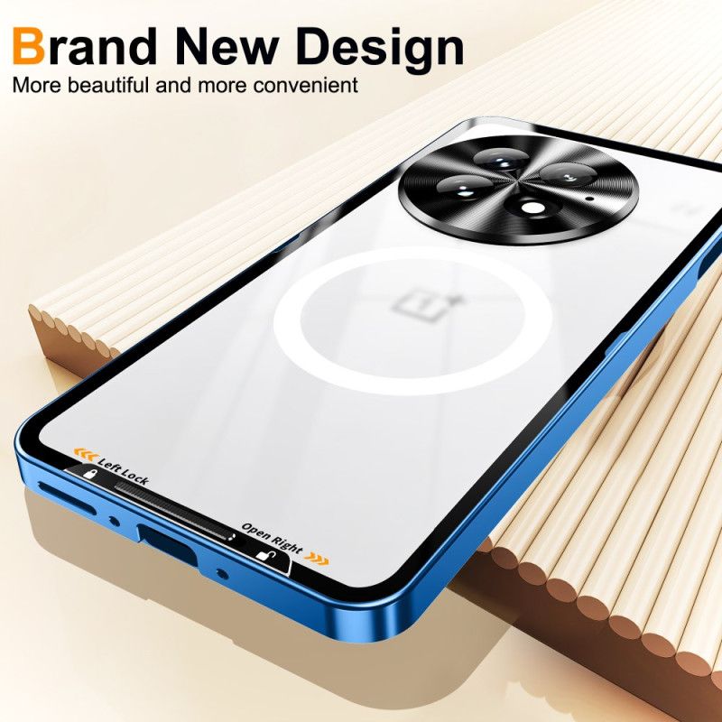 Cover Oneplus 13 Telefon Etui Magsafe Kompatibel Med Metalramme