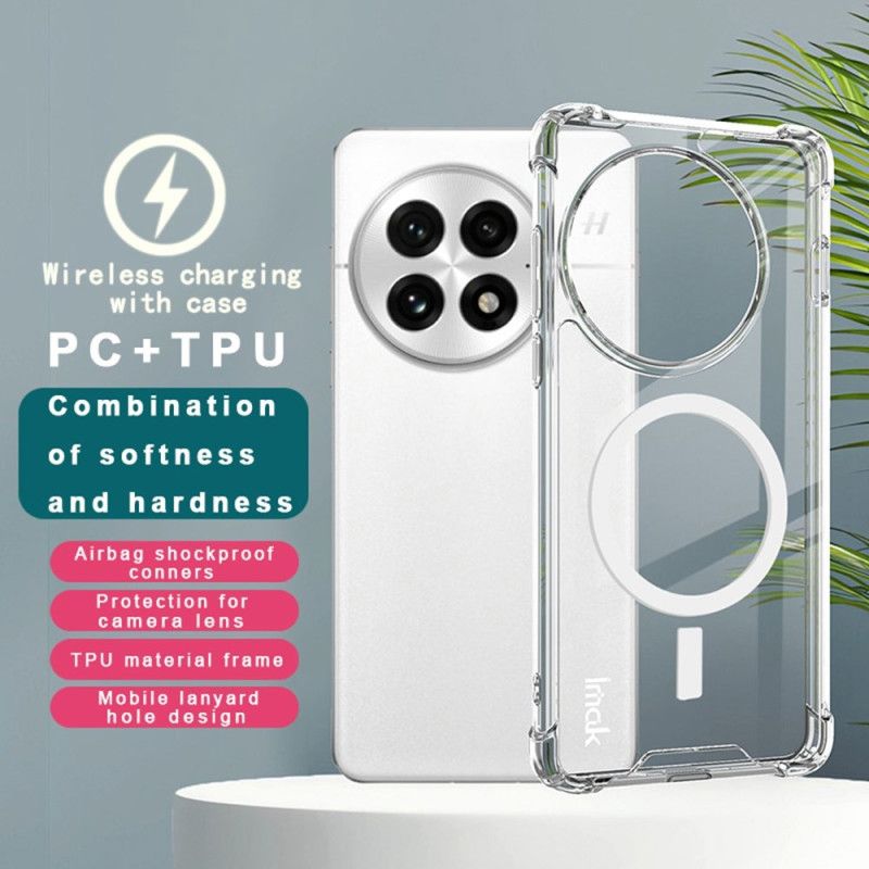 Cover Oneplus 13 Telefon Etui Stødsikker Klar Magsafe-kompatibel