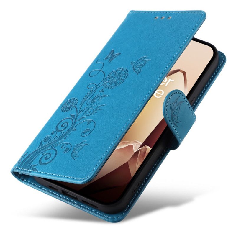 Flip Cover Oneplus 13 Blomsterprint