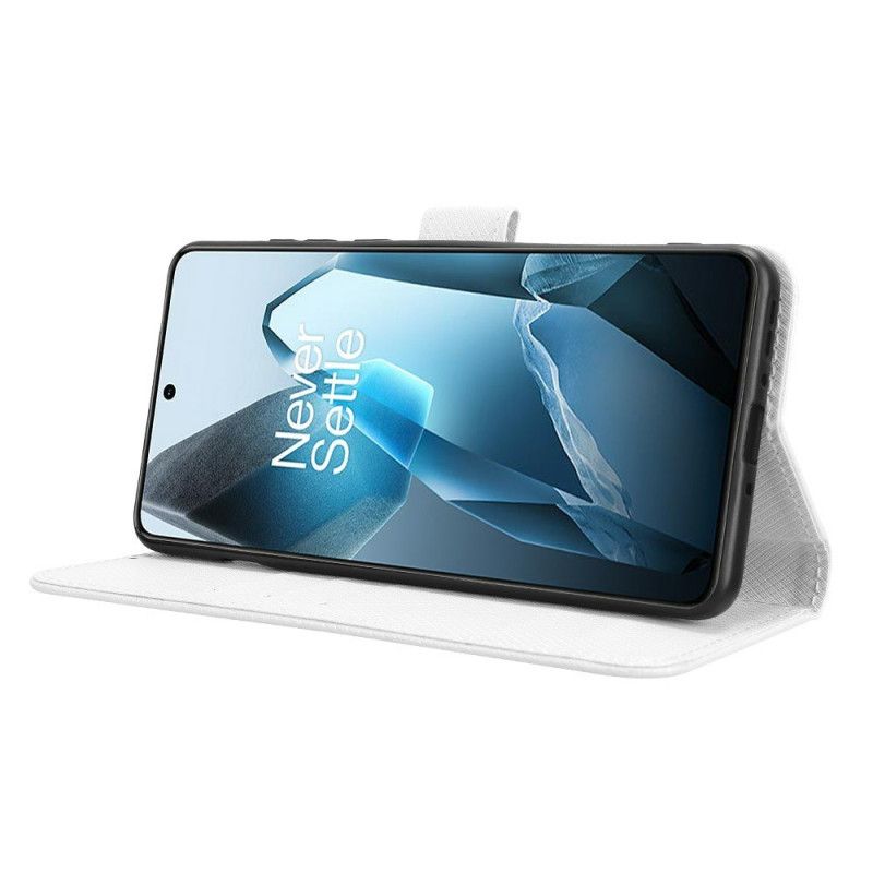 Flip Cover Oneplus 13 Diamanttekstur