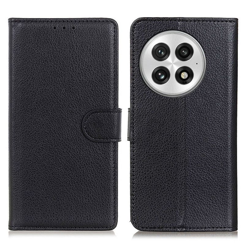 Flip Cover Oneplus 13 Traditionelt Kunstlæder