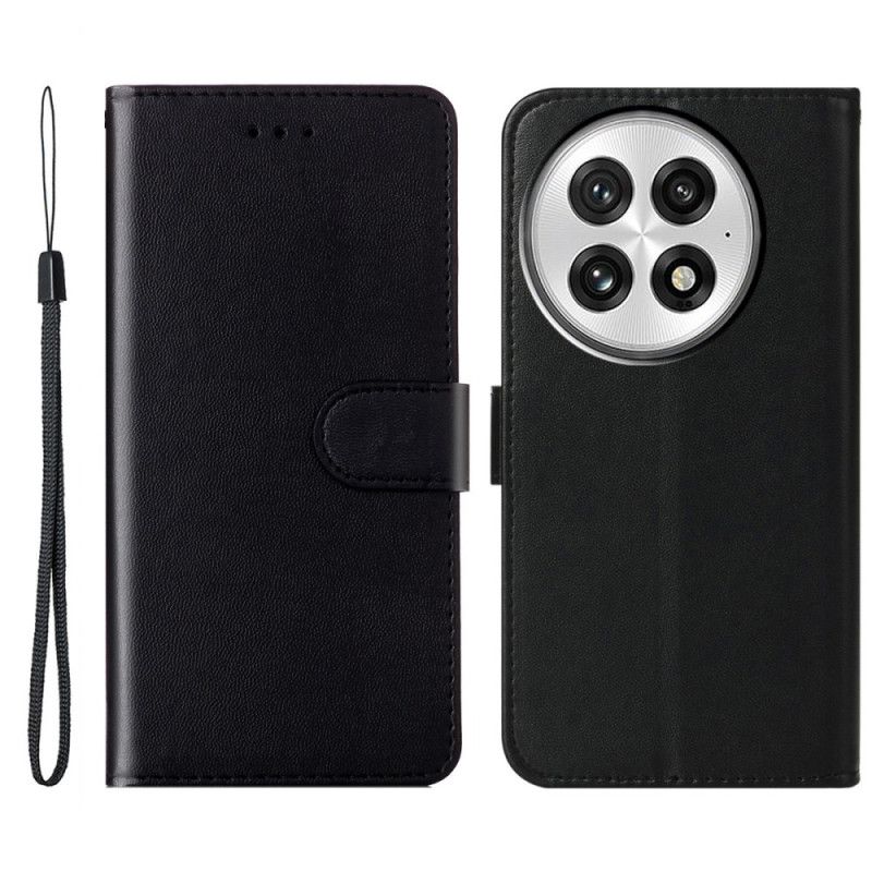 Flip Cover Til Oneplus 13 Ensfarvet
