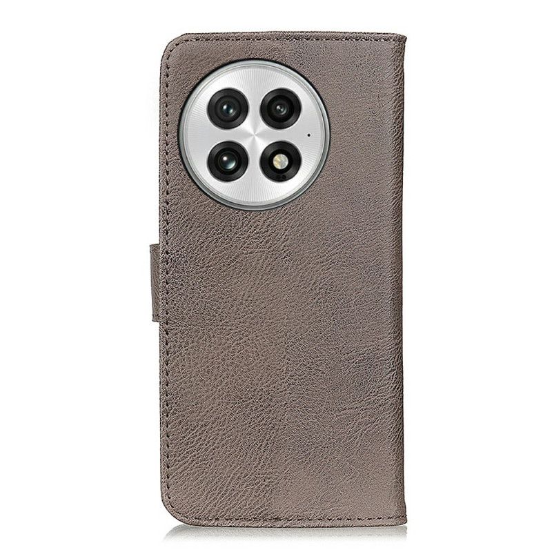 Flip Cover Til Oneplus 13 Khazneh Vintagelæder