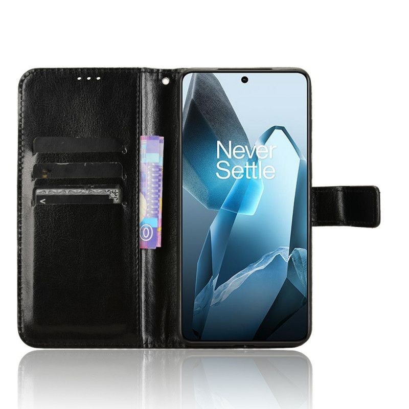 Flip Cover Til Oneplus 13 Prangende Kunstlæder