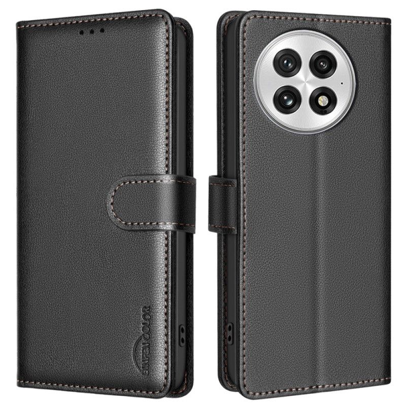 Flip Cover Til Oneplus 13 Rfid-beskyttelse Binfen Color