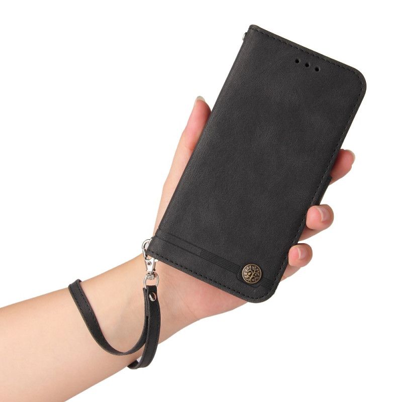 Flip Cover Til Oneplus 13 Skin Touch Med Rem
