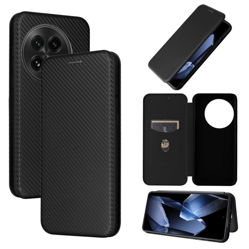 Læder Cover Oneplus 13 Kulfiber