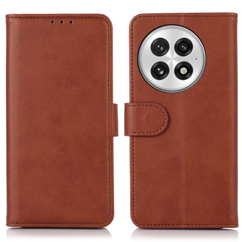 Læder Cover Oneplus 13 Telefon Etui Lædereffekt