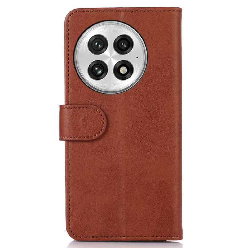 Læder Cover Oneplus 13 Telefon Etui Lædereffekt
