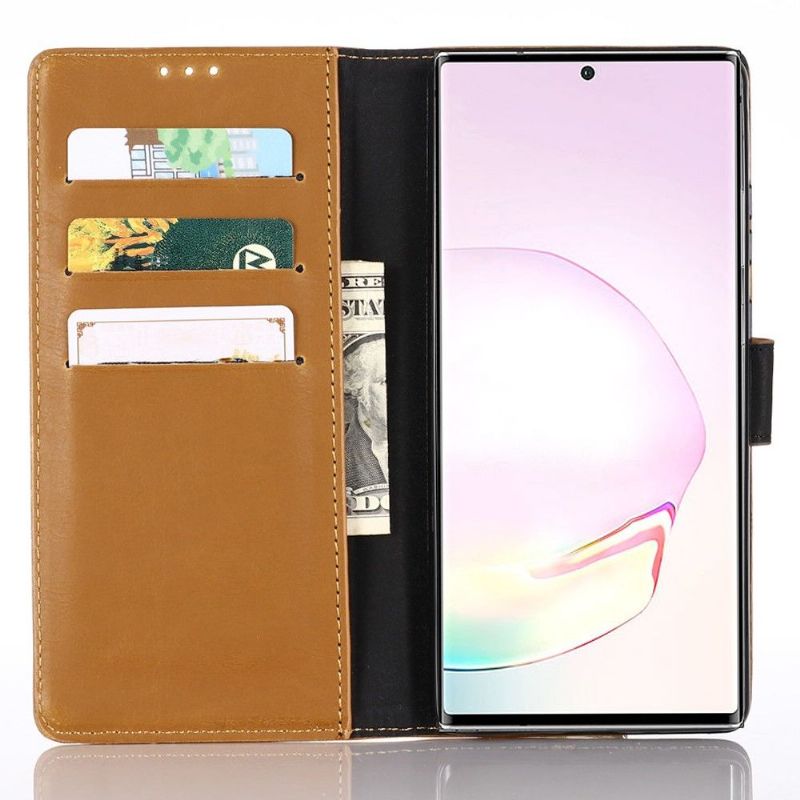 Etui Samsung Galaxy Note 20 Ultra Flip Cover Retro Lædereffekt