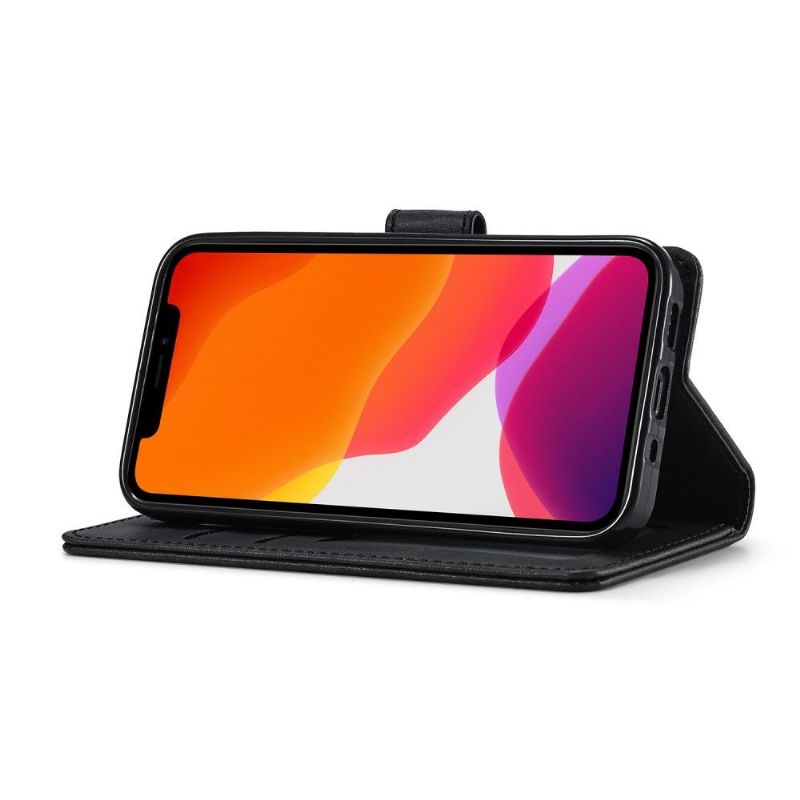 Etui iPhone 12 Pro Max Flip Cover Lædereffekt Lc.imeeke
