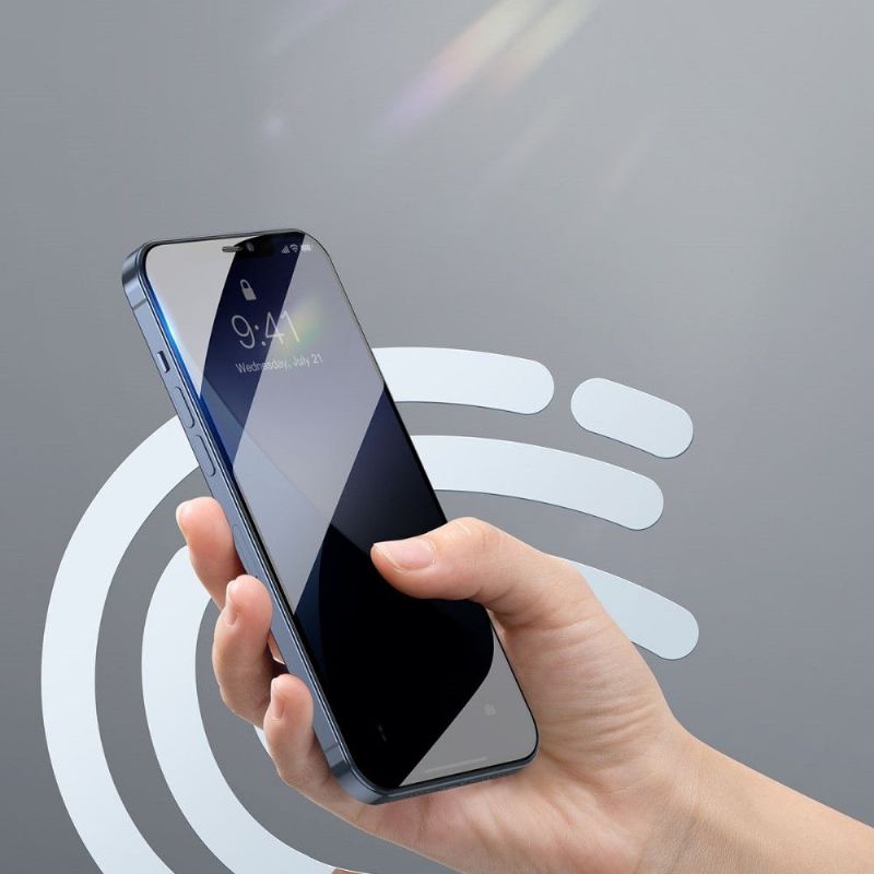 iPhone 12 Pro Max Anti Blåt Lys Hærdet Glas Skærmbeskytter