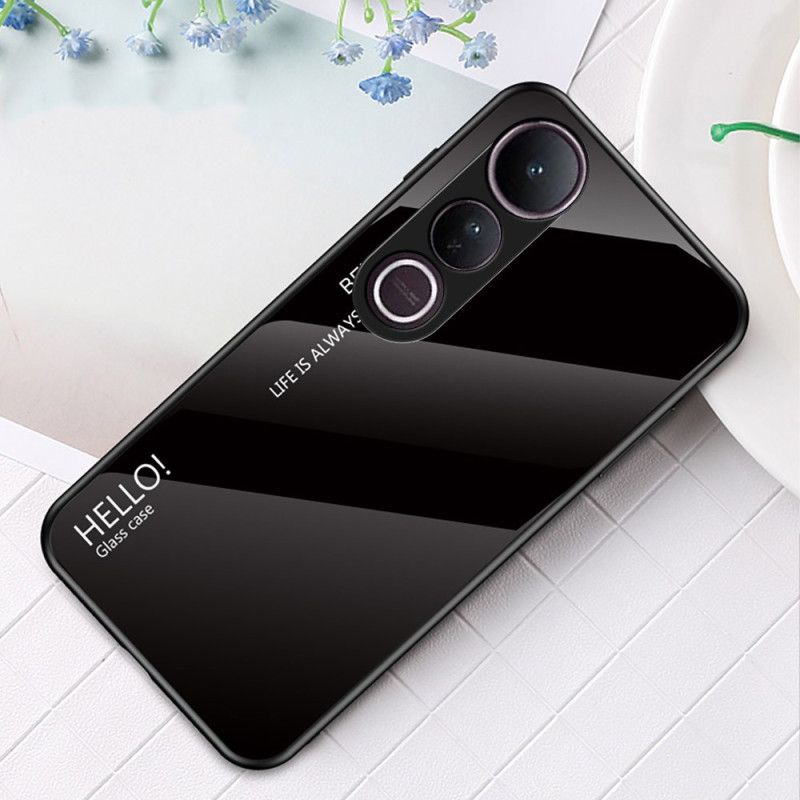 Cover Til Vivo V50 Lite 5g Hello Hærdet Glas