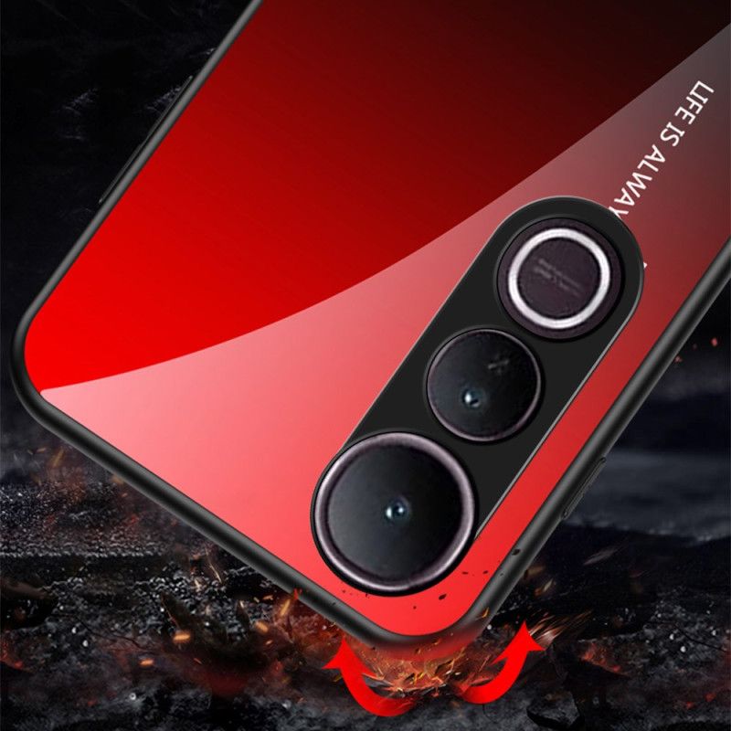 Cover Til Vivo V50 Lite 5g Hello Hærdet Glas