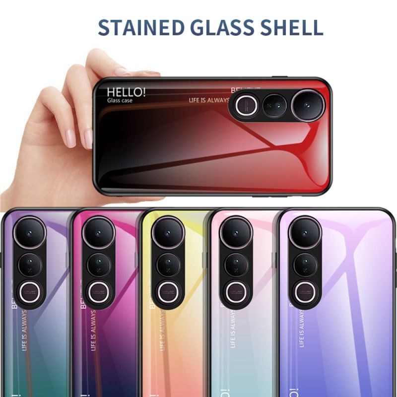 Cover Til Vivo V50 Lite 5g Hello Hærdet Glas