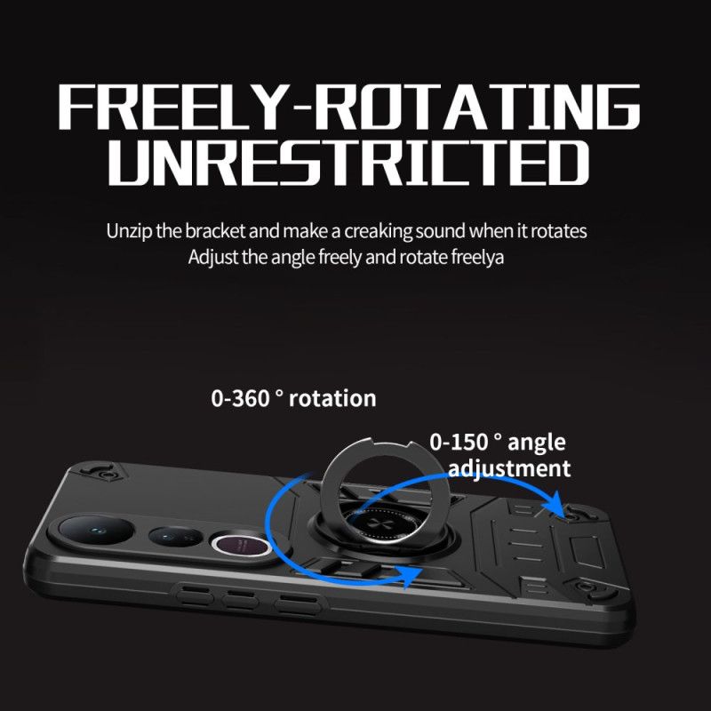 Cover Vivo V50 Lite 5g Roterende Stativ Og Forstærket Beskyttelse