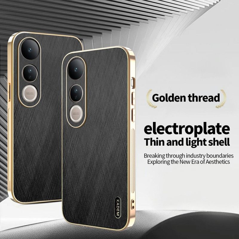 Cover Vivo V50 Lite 5g Tekstureret Silke