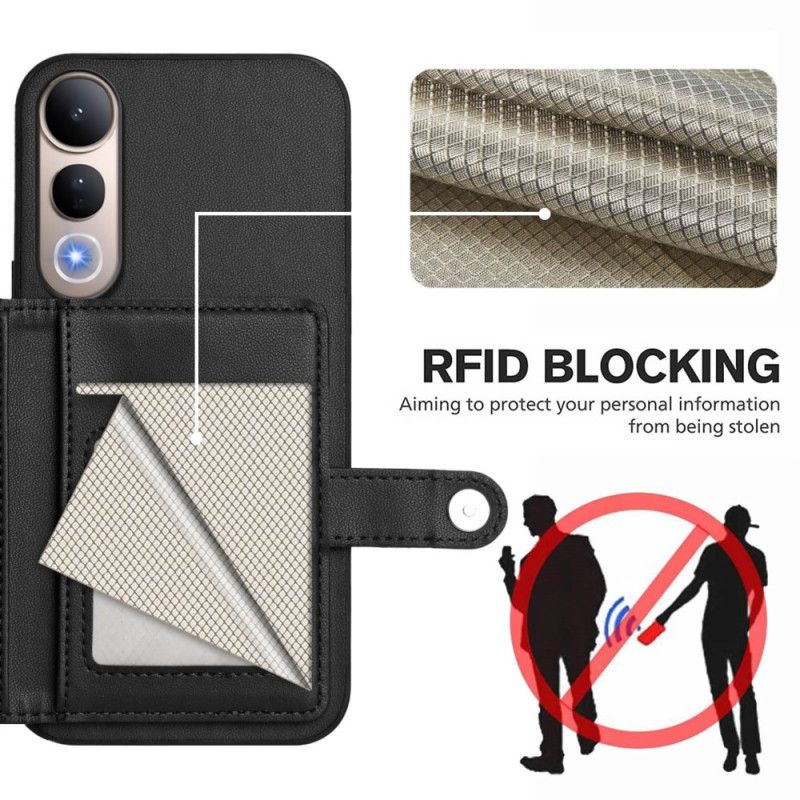 Cover Vivo V50 Lite 5g Telefon Etui Rfid-kortholder