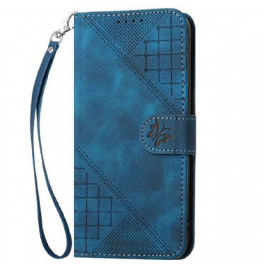 Flip Cover Til Vivo V50 Lite 5g Geometrisk Remdesign